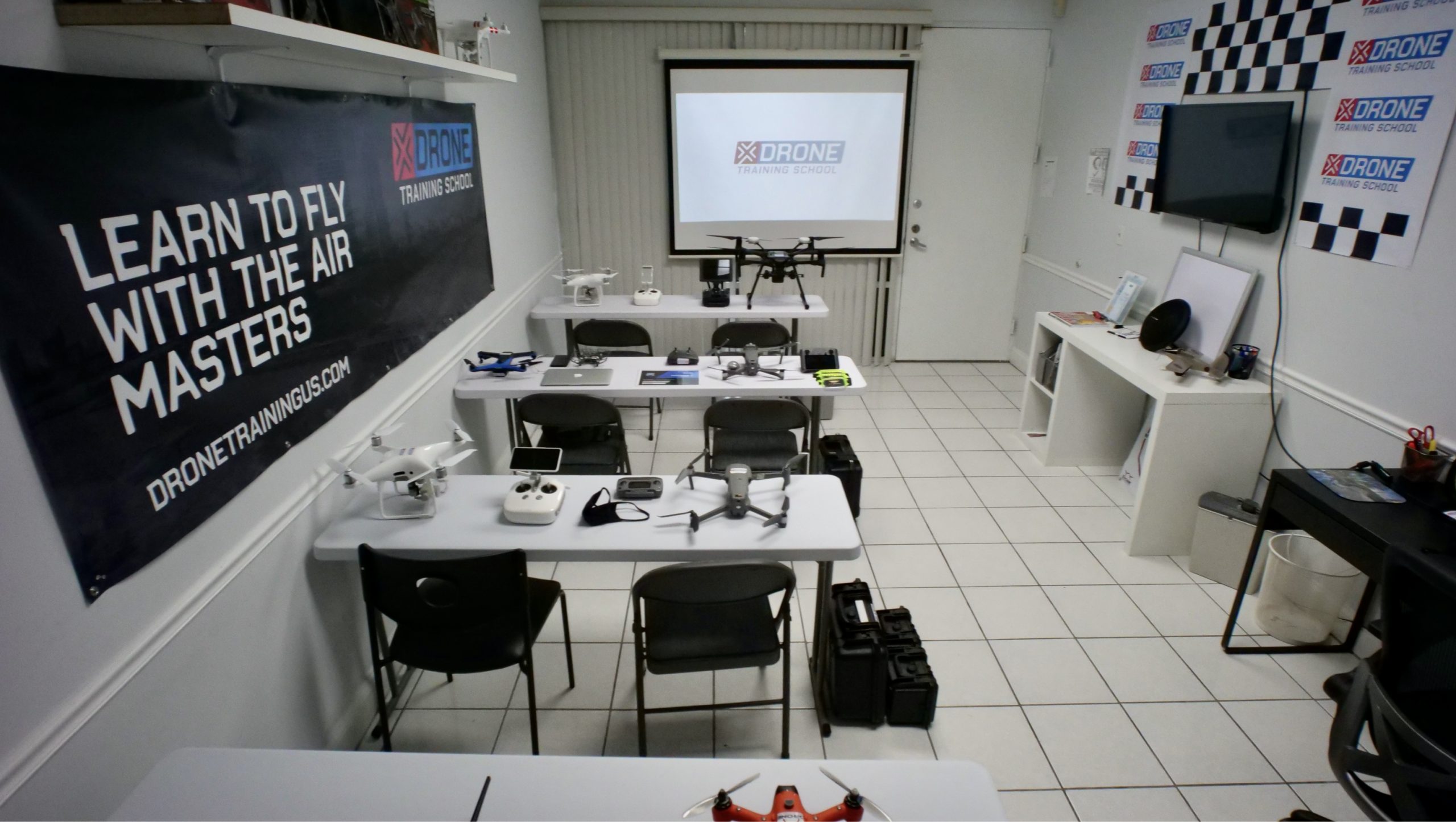 Drone Training School - class room- miami fl